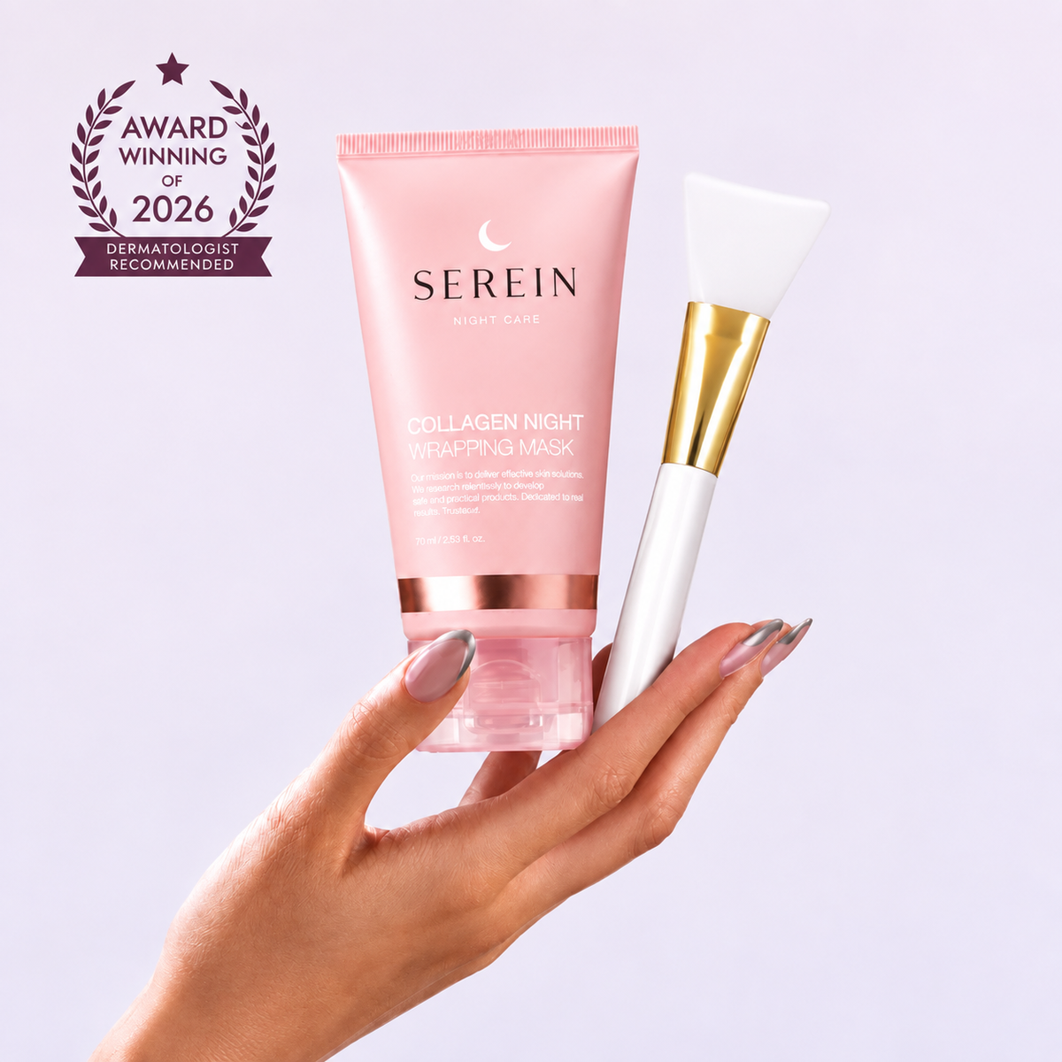 Collagen peel-off face mask