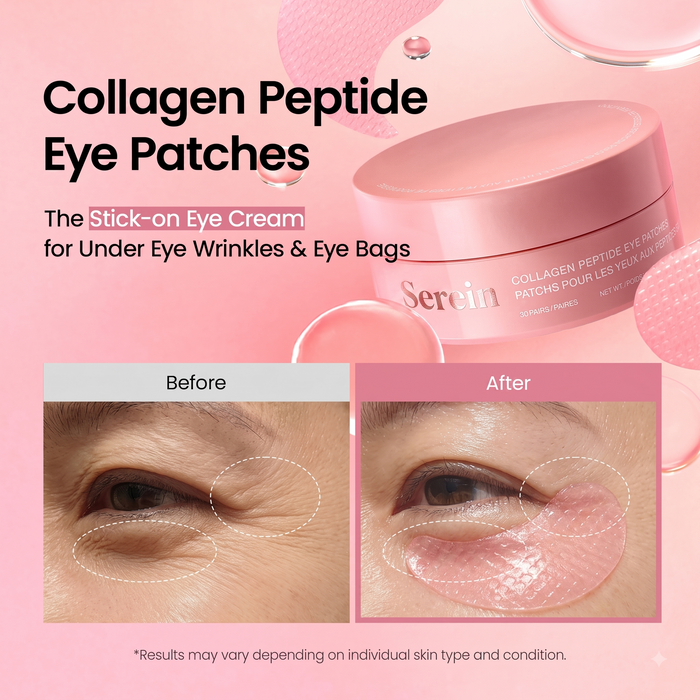 Gold under-eye collagen patches