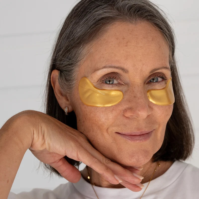 Gold Collagen Crystal Eye Masks for Dark Circles