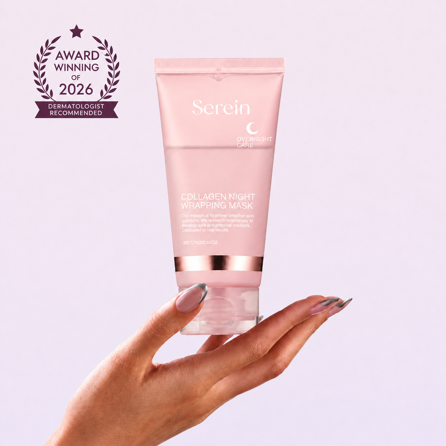 [Free! 2-Day Delivery] 2 Pieces Serein Collagen Overnight Wrapping Peel-Off Mask