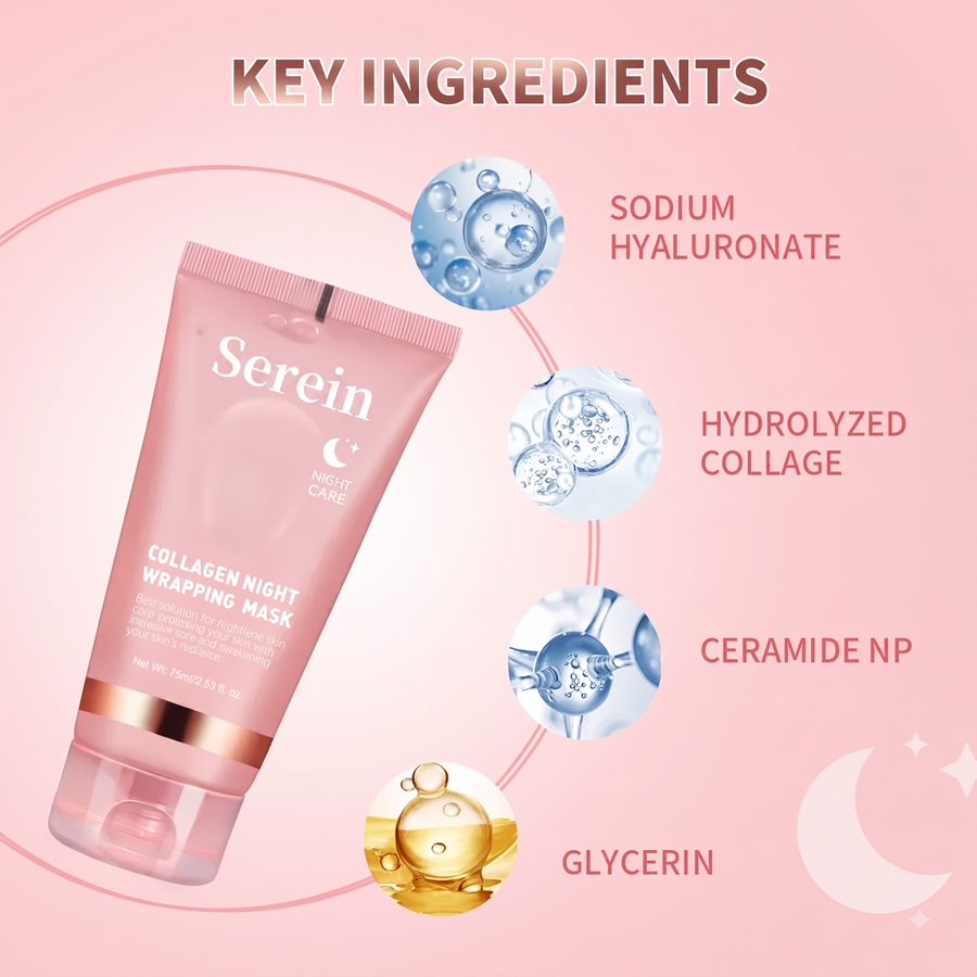 Serein Collagen Overnight Wrapping Peel-Off Mask